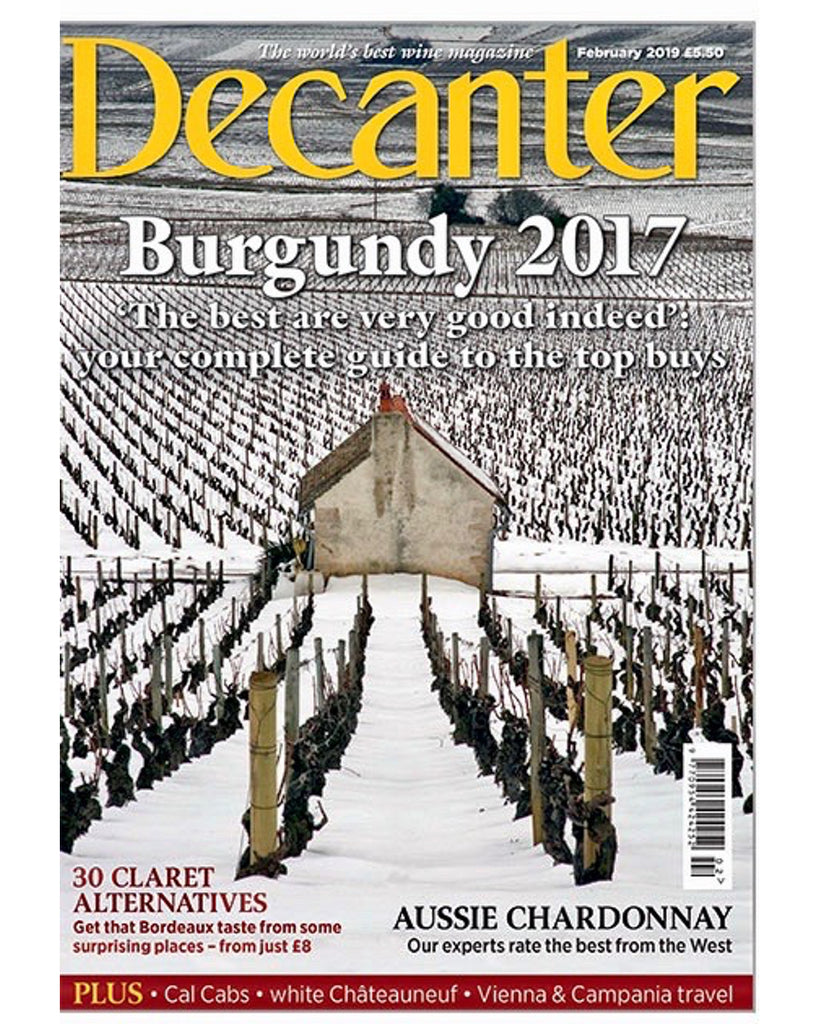 Decanter Magazine has classified the 2017 Gralyn Reserve Chardonnay ‘Exceptional’