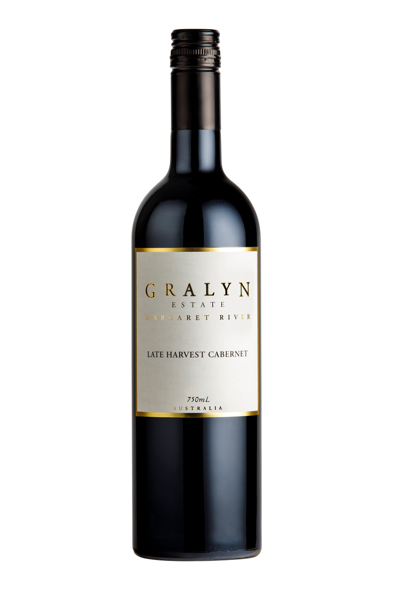 Gralyn Estate Late Harvest Cabernet Sauvignon is a sweet wine from Margaret River in Western Australia