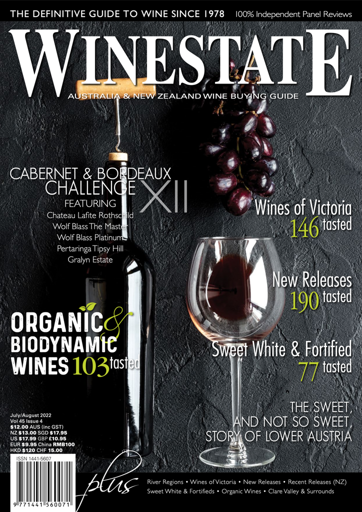 Winestate Magazine Rank Australia's Best Cabernet and Bordeaux Blends