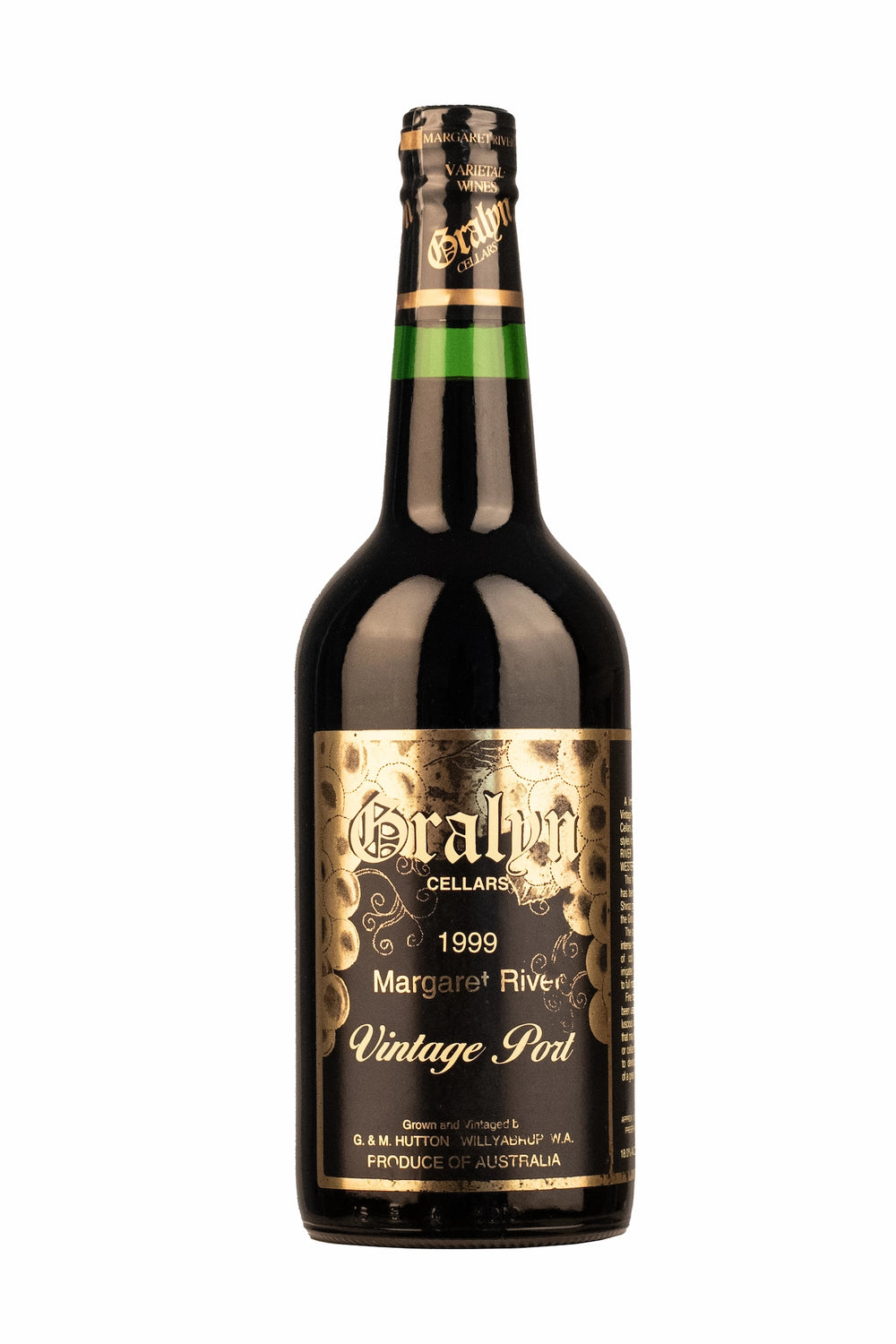Gralyn Estate 1999 Vintage Port Museum Release — old-vine Shiraz fortified wine from Margaret River, cellared over two decades.