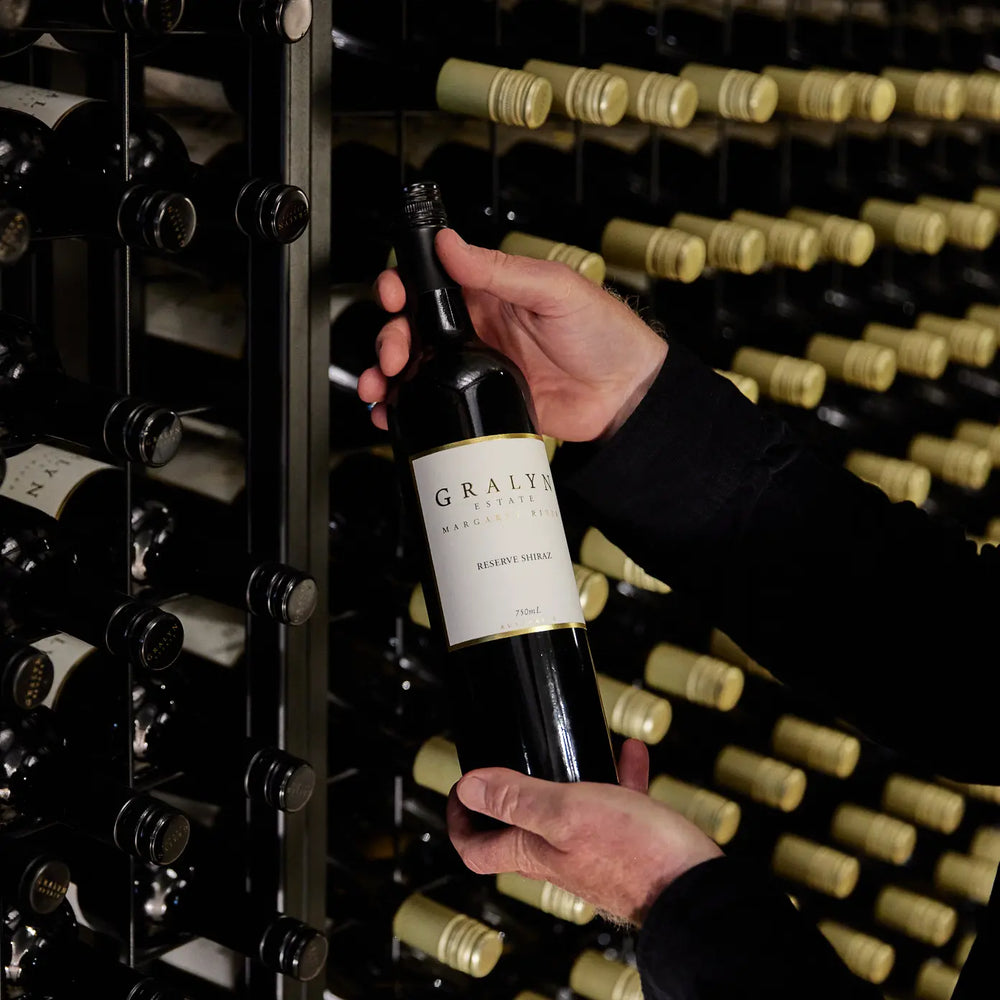 Gralyn Estate Reserve Shiraz Vertical — a limited collection of Margaret River Reserve Shiraz showcasing multiple vintages side by side