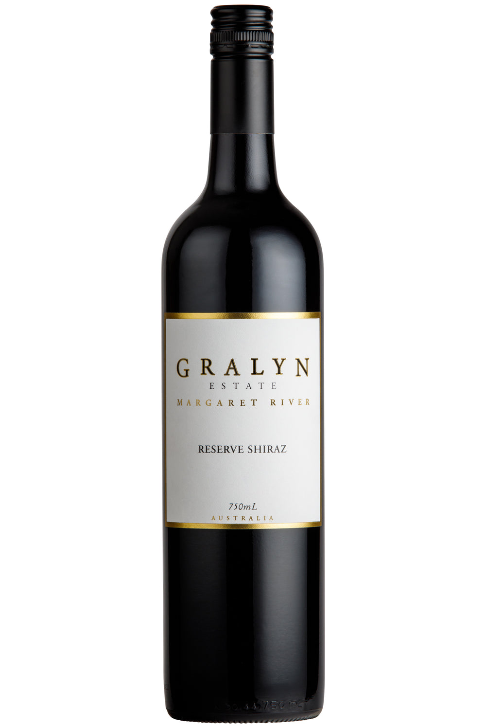 Bottle of Gralyn Estate 2007 Reserve Shiraz – limited museum release from a standout Margaret River vintage.